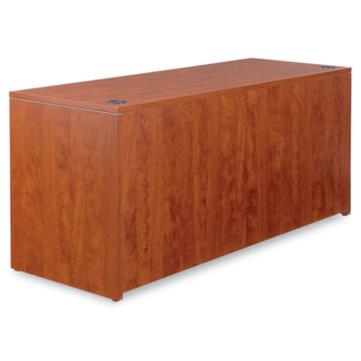 Alera Valencia Series Credenza Shells, 65w x 23.6d x 29.5h, Medium Cherry